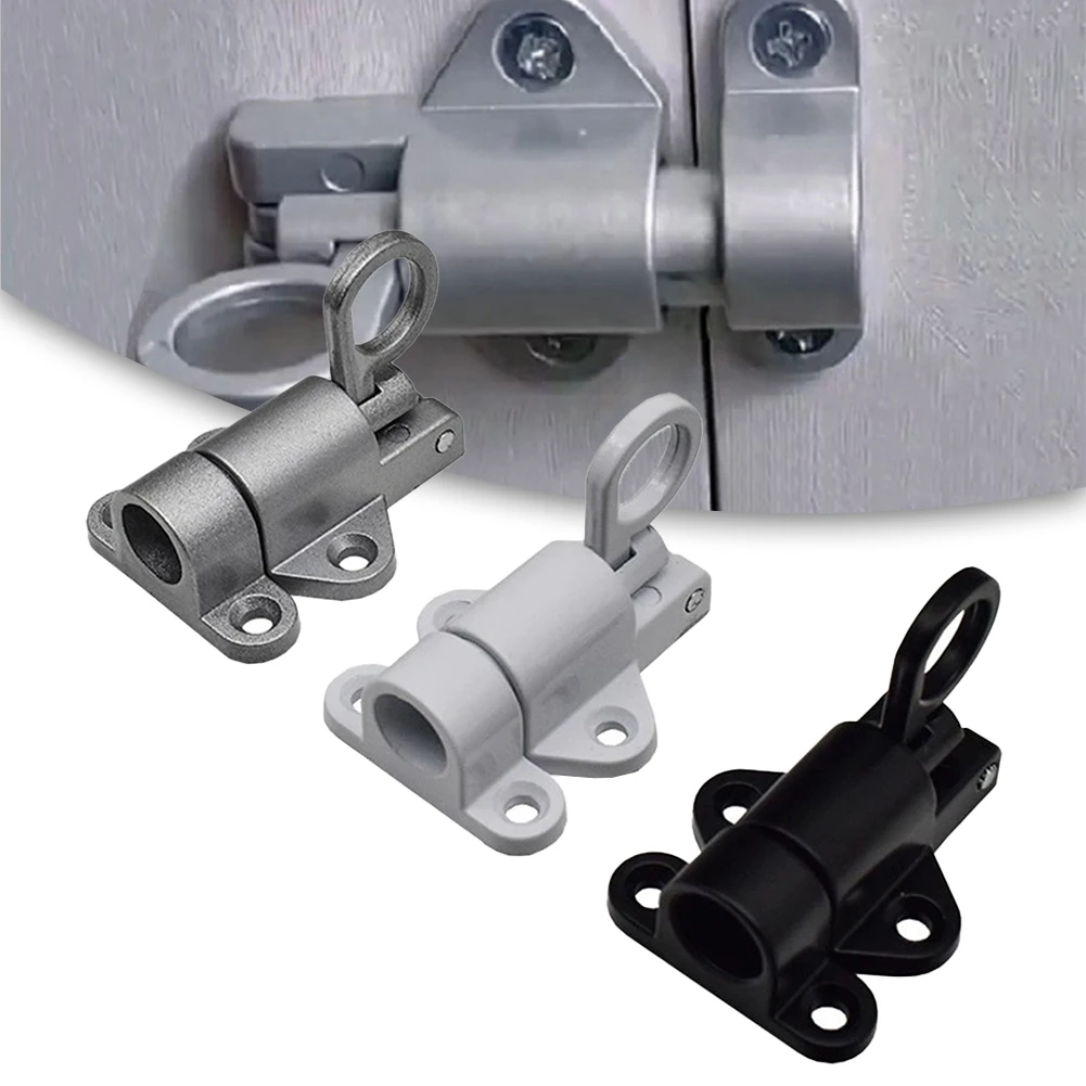 Window Lock Bar - Spring Door Bolt Aluminum Alloy Latch