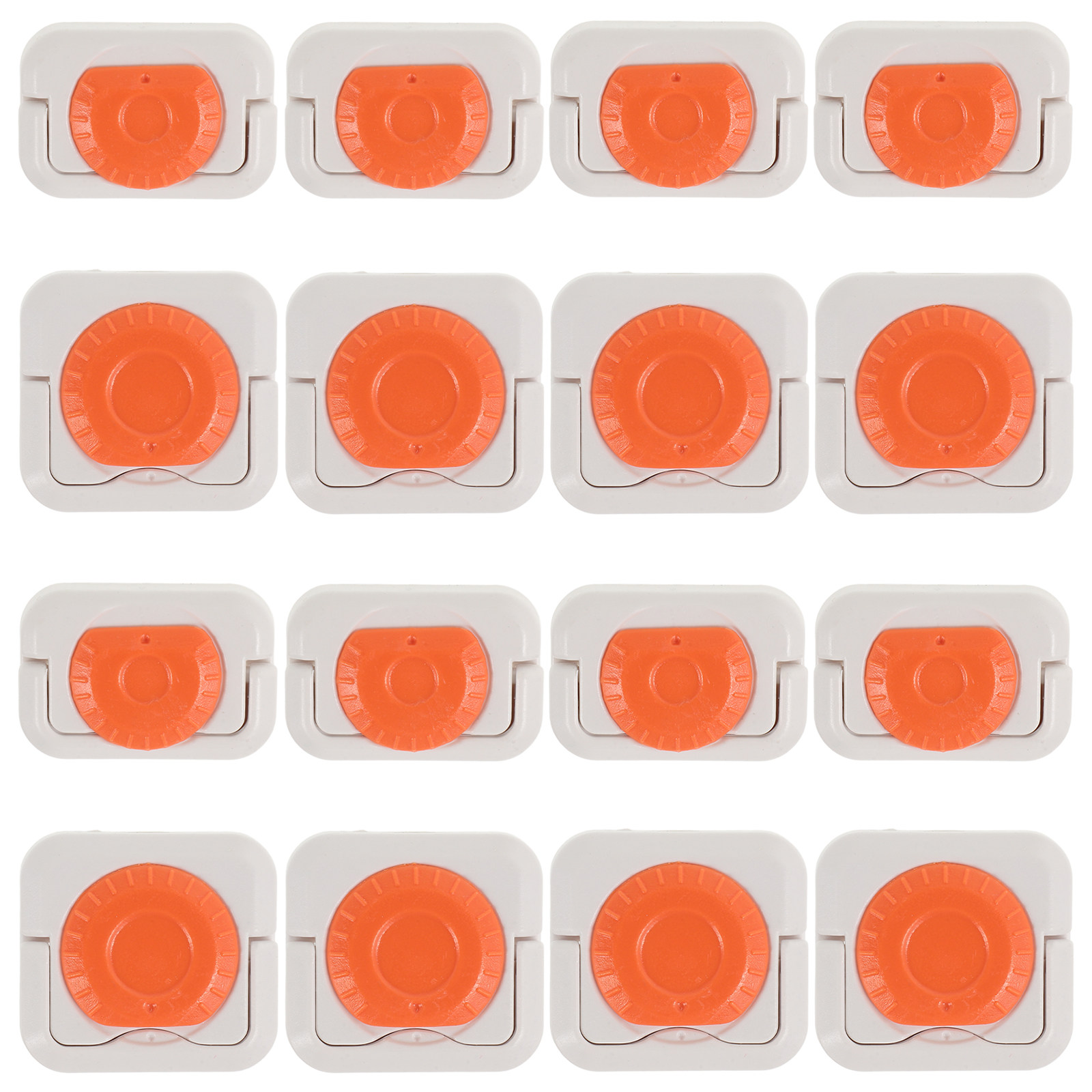 24Pcs Universal Fit Orange ABS - Outlet Cover Baby ulasan dan harga
