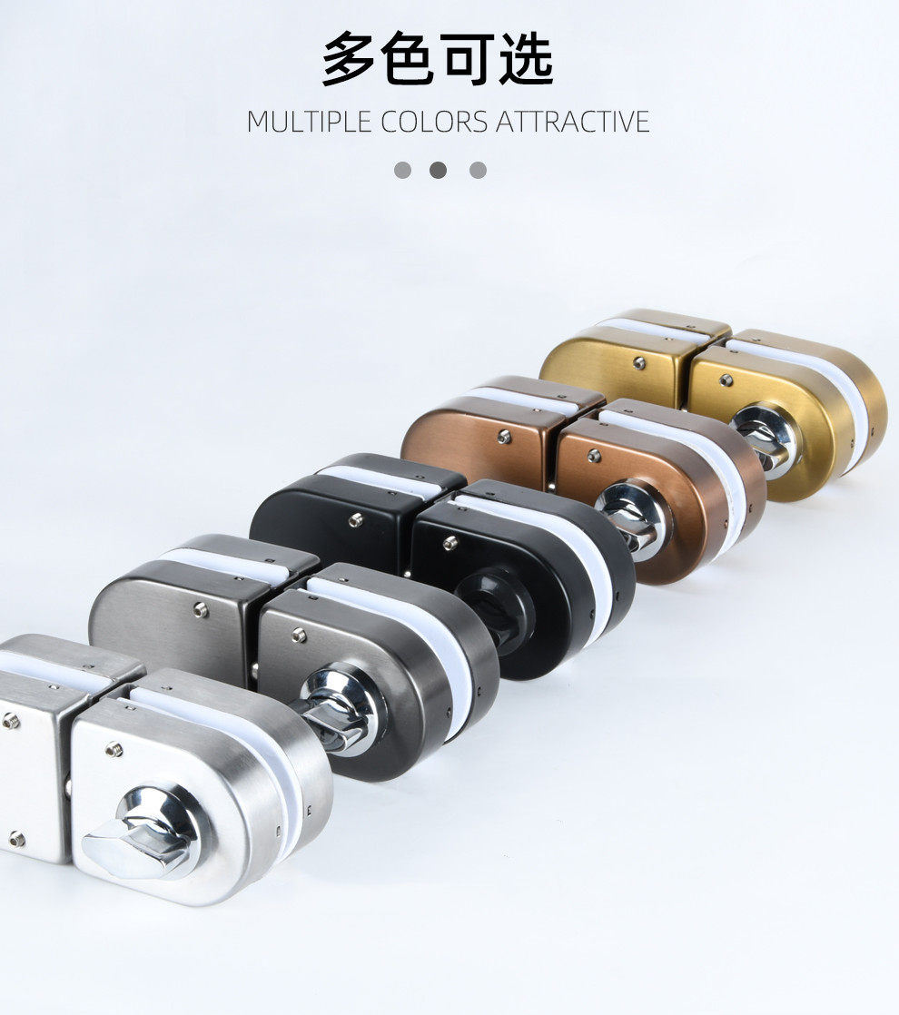 Frameless Tempered Glass Door  - Window Lock Bar ulasan dan harga