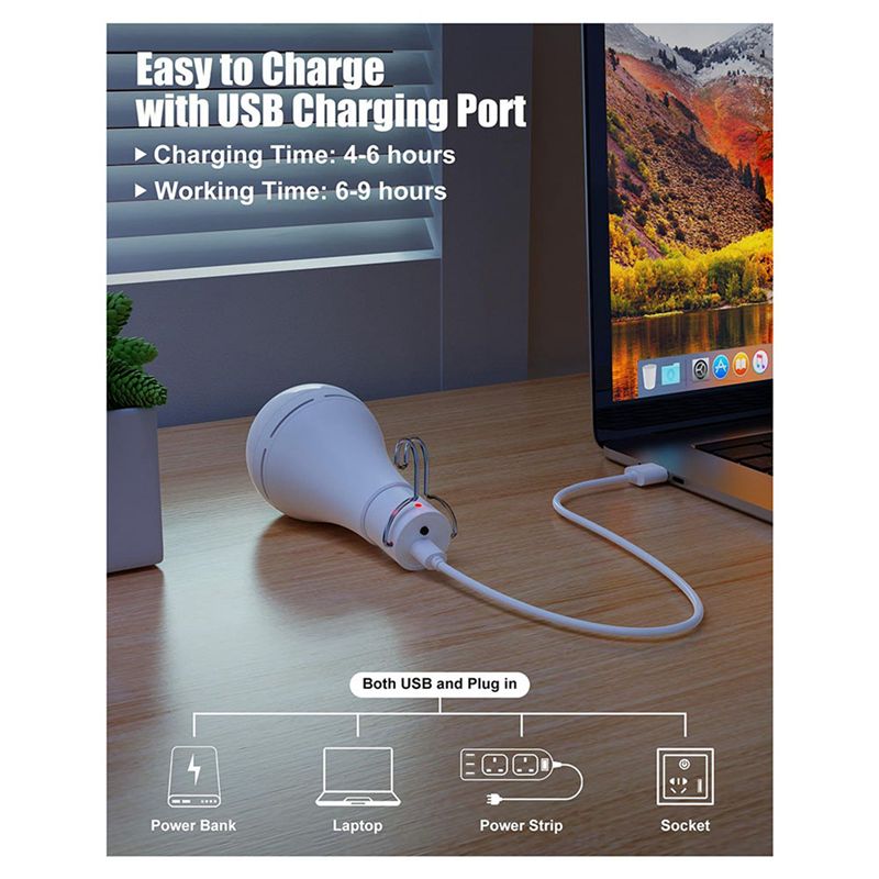 B03C-USB Rechargeable Light Bu - Power Outage Light ulasan dan harga