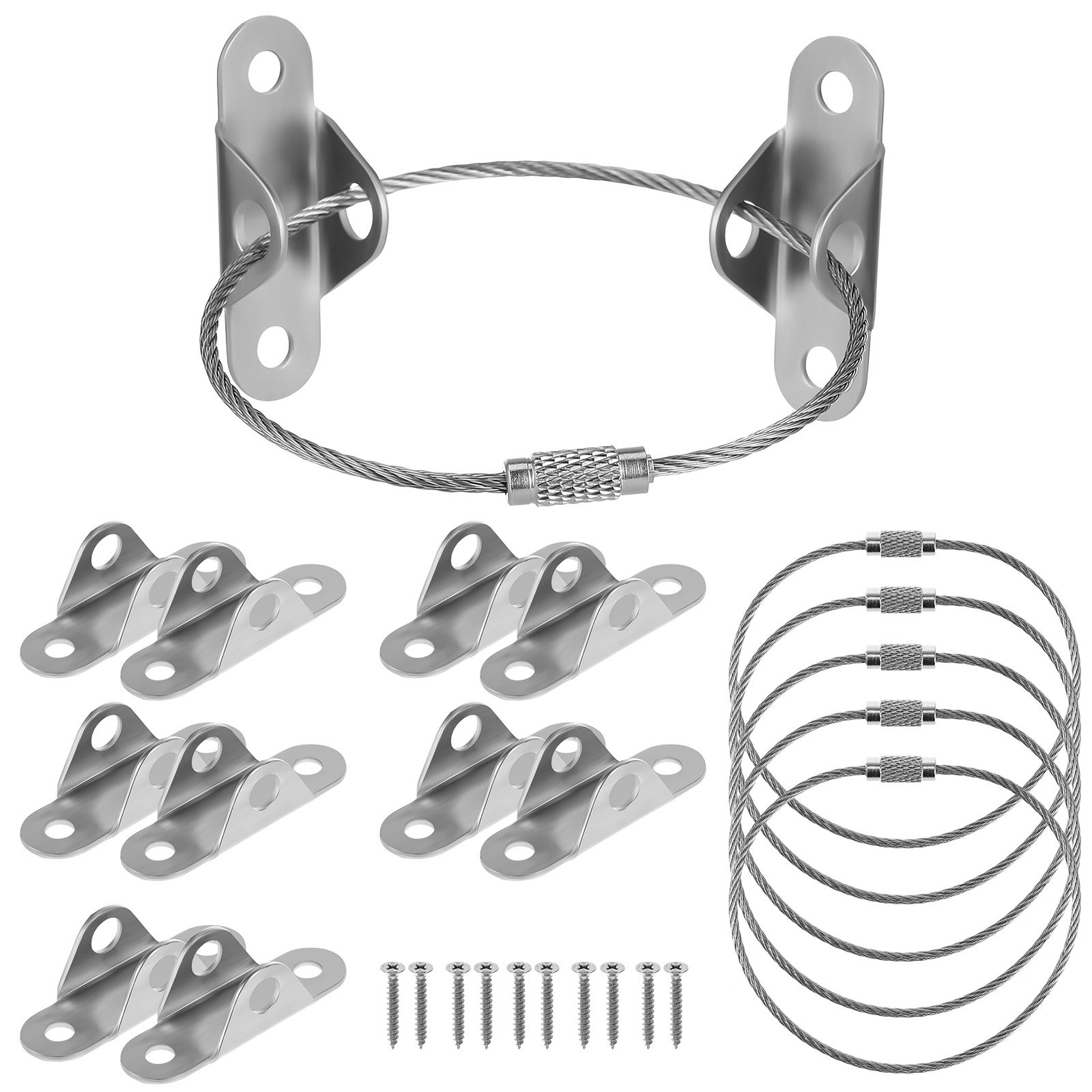 6Sets Anti Tip Furniture Ancho - Earthquake Anchor Strap ulasan dan harga