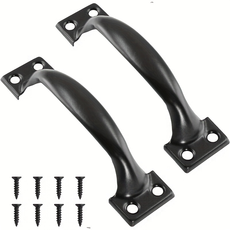 2Pcs DIY Furniture Iron Handle - Window Lock Bar ulasan dan harga