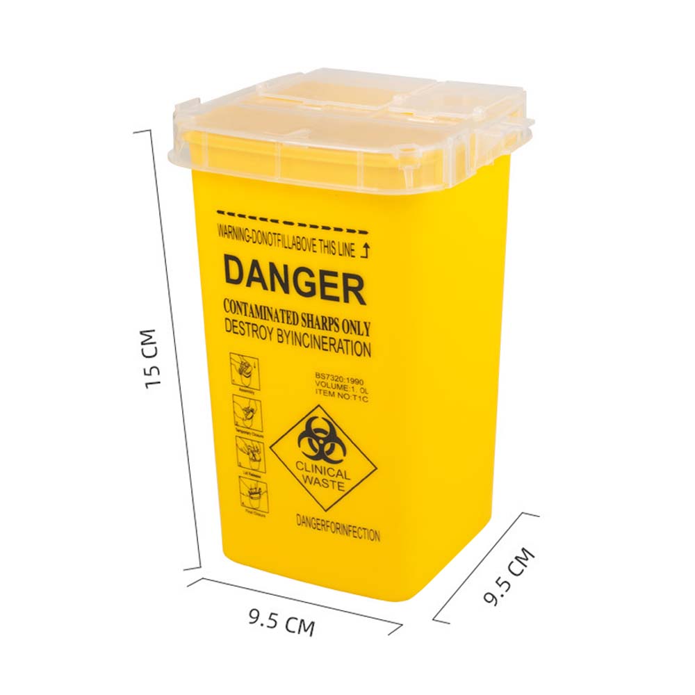 1L Sharps Container for Tattoo - Medicine Cabinet Lock ulasan dan harga