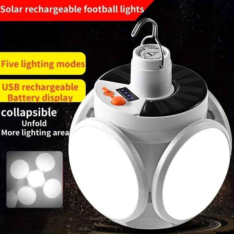 Solar Charging Light with Hook - Power Outage Light ulasan dan harga