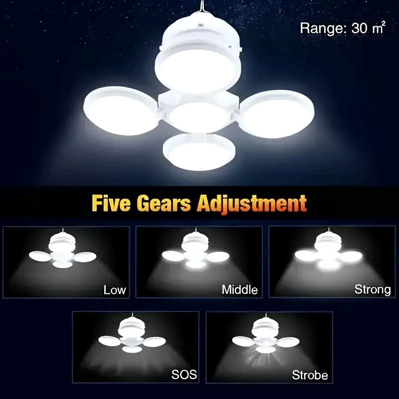 Solar Charging Light with Hook - Power Outage Light ulasan dan harga