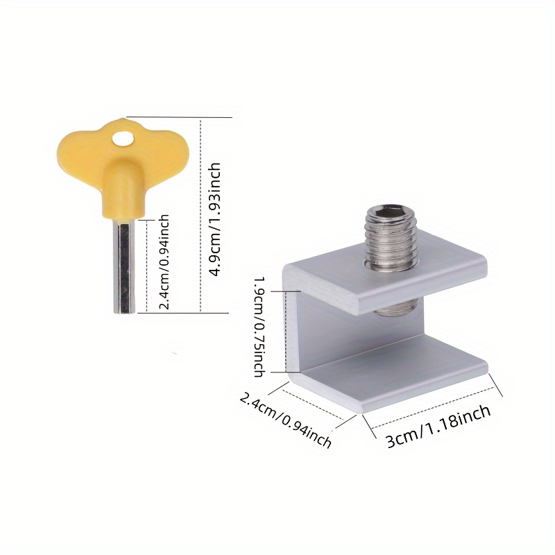 3 Sets Door and Window Limit C - Window Lock Bar ulasan dan harga